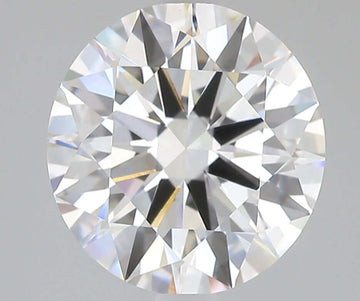 3.09 Carat E VVS2 Round Lab Diamond Front