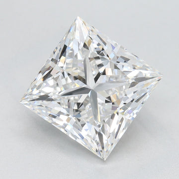 3.10 Carat E IF Princess Lab Diamond
Front