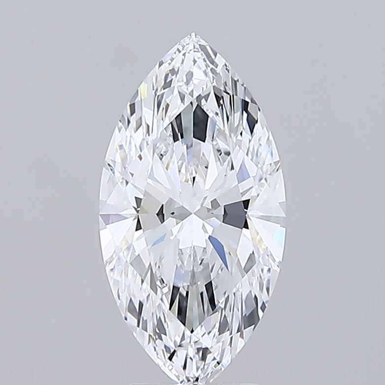 3.50 Carat D VVS1 Marquise Lab Diamond Front