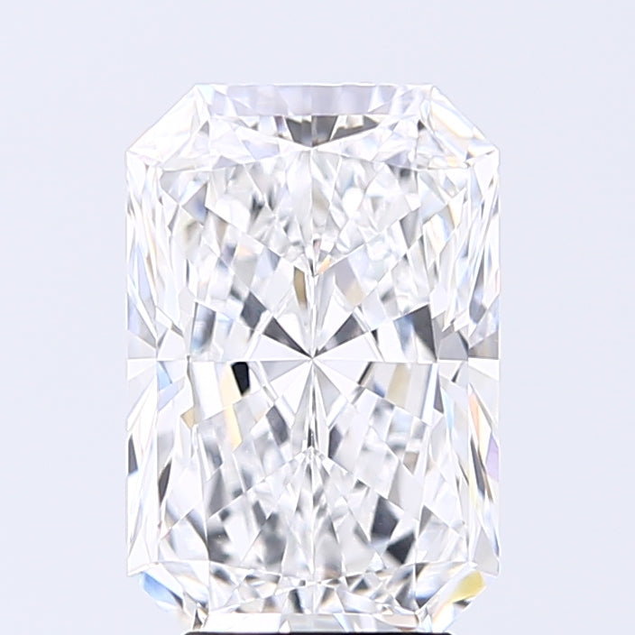 3.50 Carat D VVS1 Radiant Lab Diamond Front
