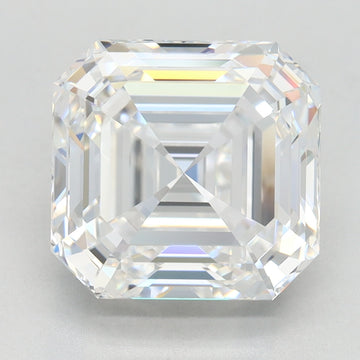 4.00 Carat D IF Asscher Lab Diamond
Front
