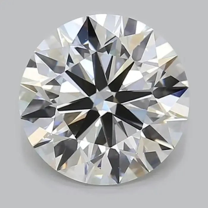 4.00 Carat E VS1 Round Lab Diamond Front