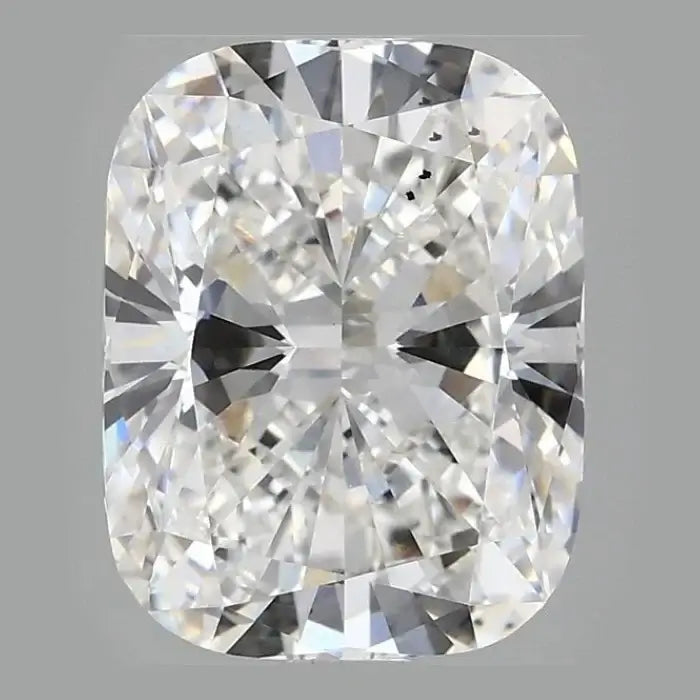 4.00 Carat E VS2 Cushion Lab Diamond Front