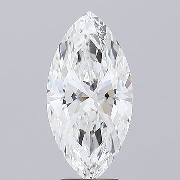 4.03 Carat F VVS1 Marquise Lab Diamond Front