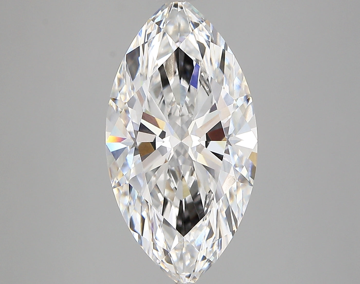 4.05 Carat E VVS1 Marquise Lab Diamond Front