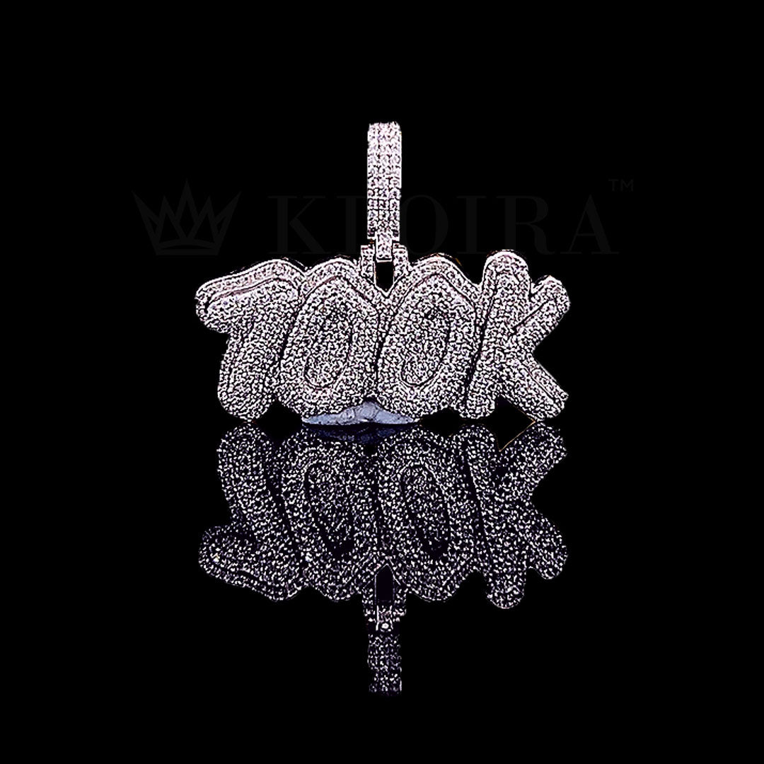 100K Hip Hop Shine Pendant