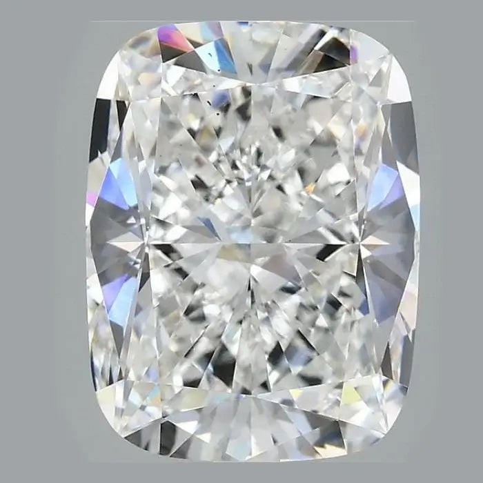 5.00 Carat E VS2 Cushion Lab Diamond Front