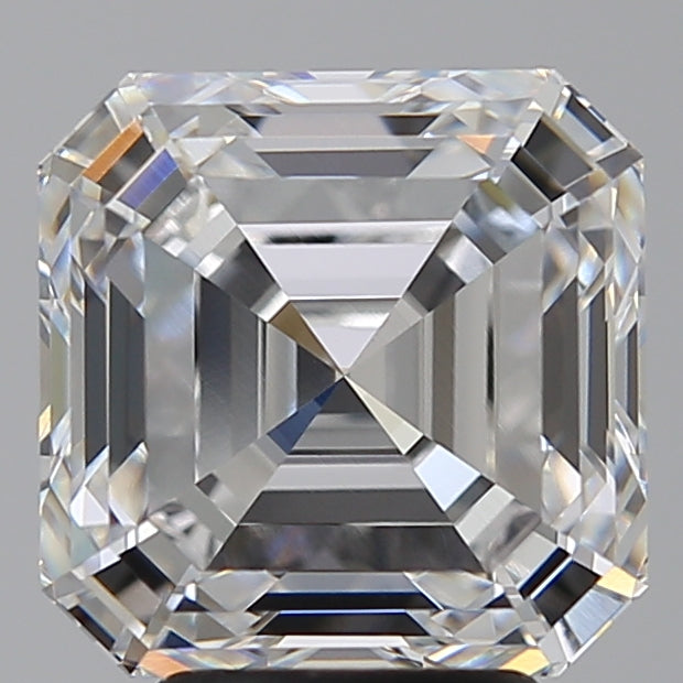 5.03 Carat E VVS1 Asscher Lab Diamond Front