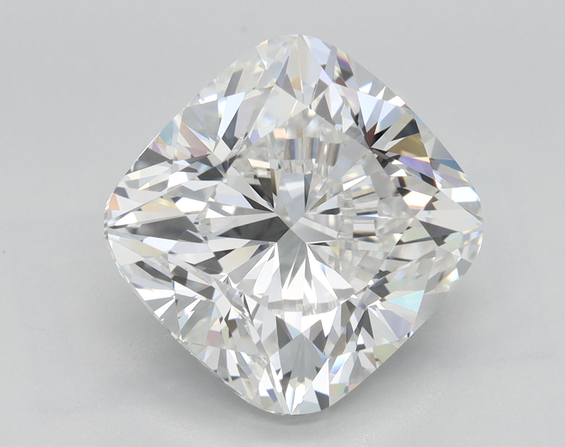 5.03 Carat E VVS1 Cushion Lab Diamond Front