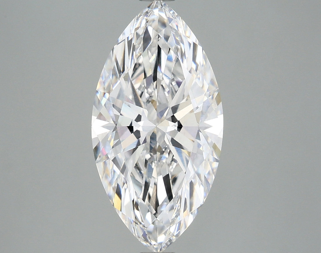5.03 Carat E VVS1 Marquise Lab Diamond Front