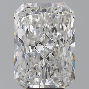 5.03 Carat E VVS1 Radiant Lab Diamond Front