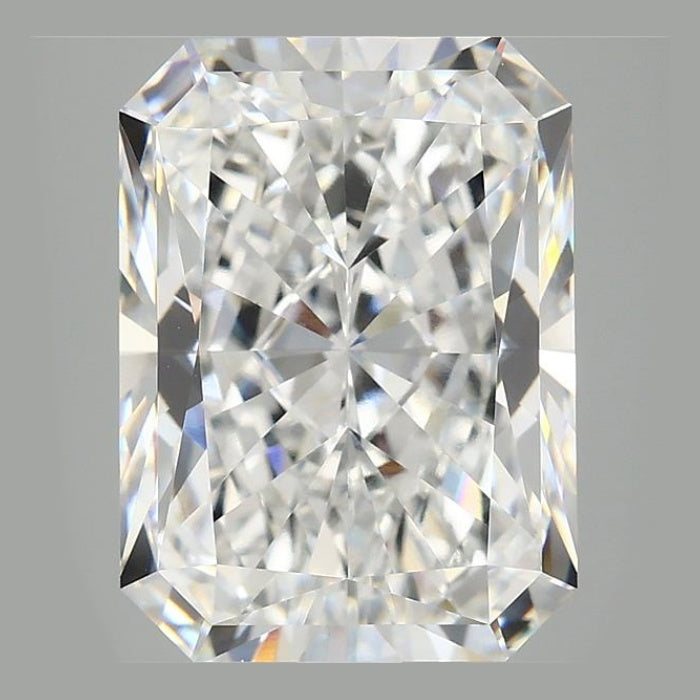 6.00 Carat D VS1 Radiant Lab Diamond Front