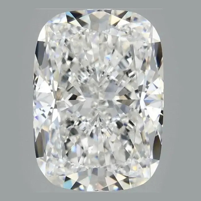 6.00 Carat E VS1 Cushion Lab Diamond Front