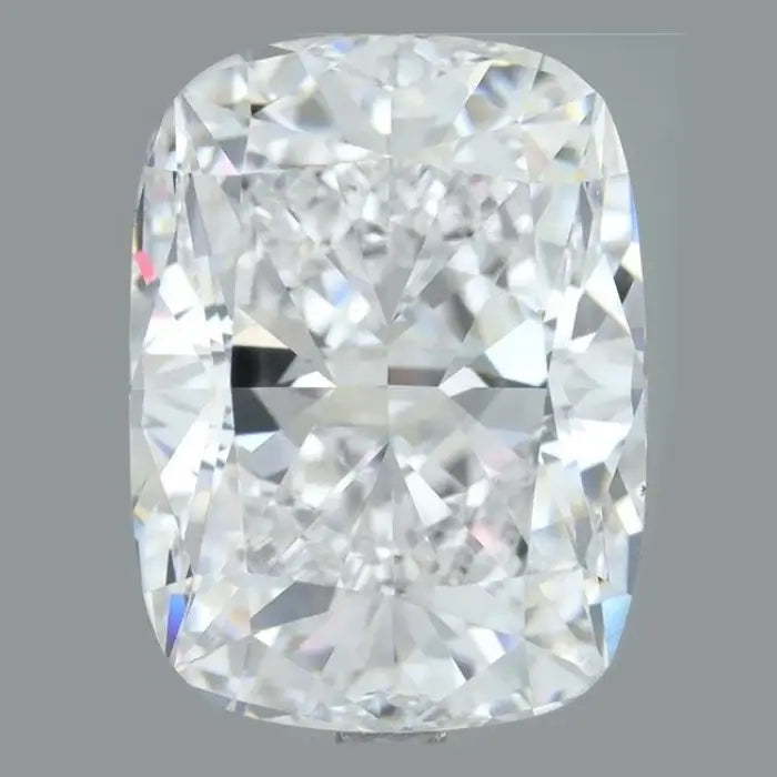 7.00 Carat D VS1 Cushion Lab Diamond Front
