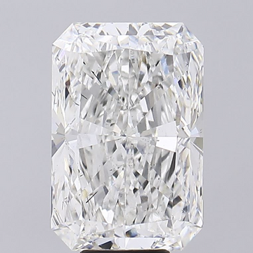 9.00 Carat F VS2 Radiant Lab Diamond Front