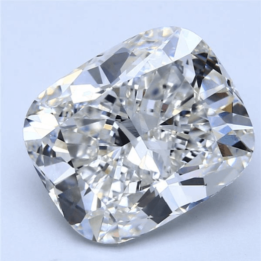 9.00 Carat G VVS2 Cushion Lab Diamond Front