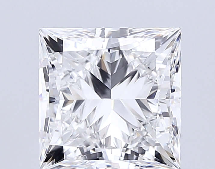 9.05 Carat E VVS2 Princess Lab Diamond Front