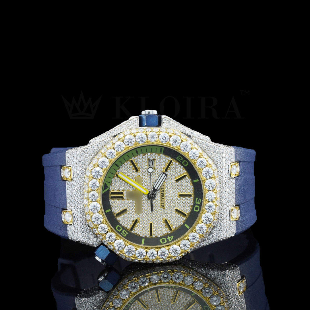 Diamond studded watch shop