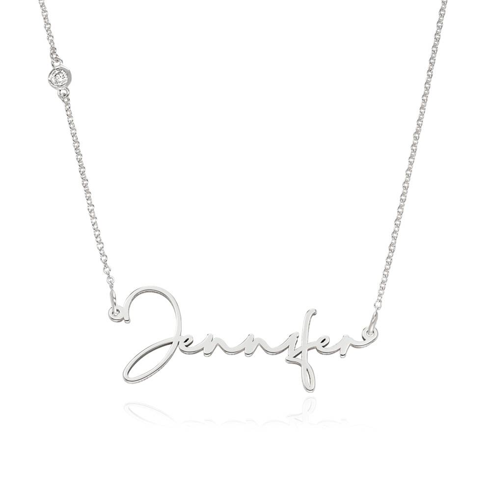 Custom Name Pendant Necklace in 14K Gold