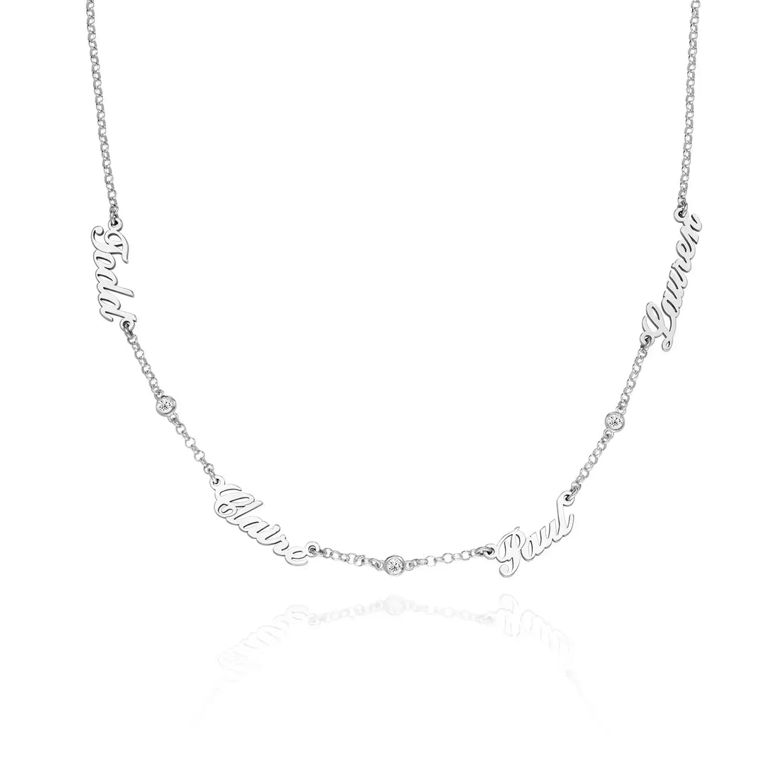 Customize Signature Name Pendant Necklace in 14K Gold 