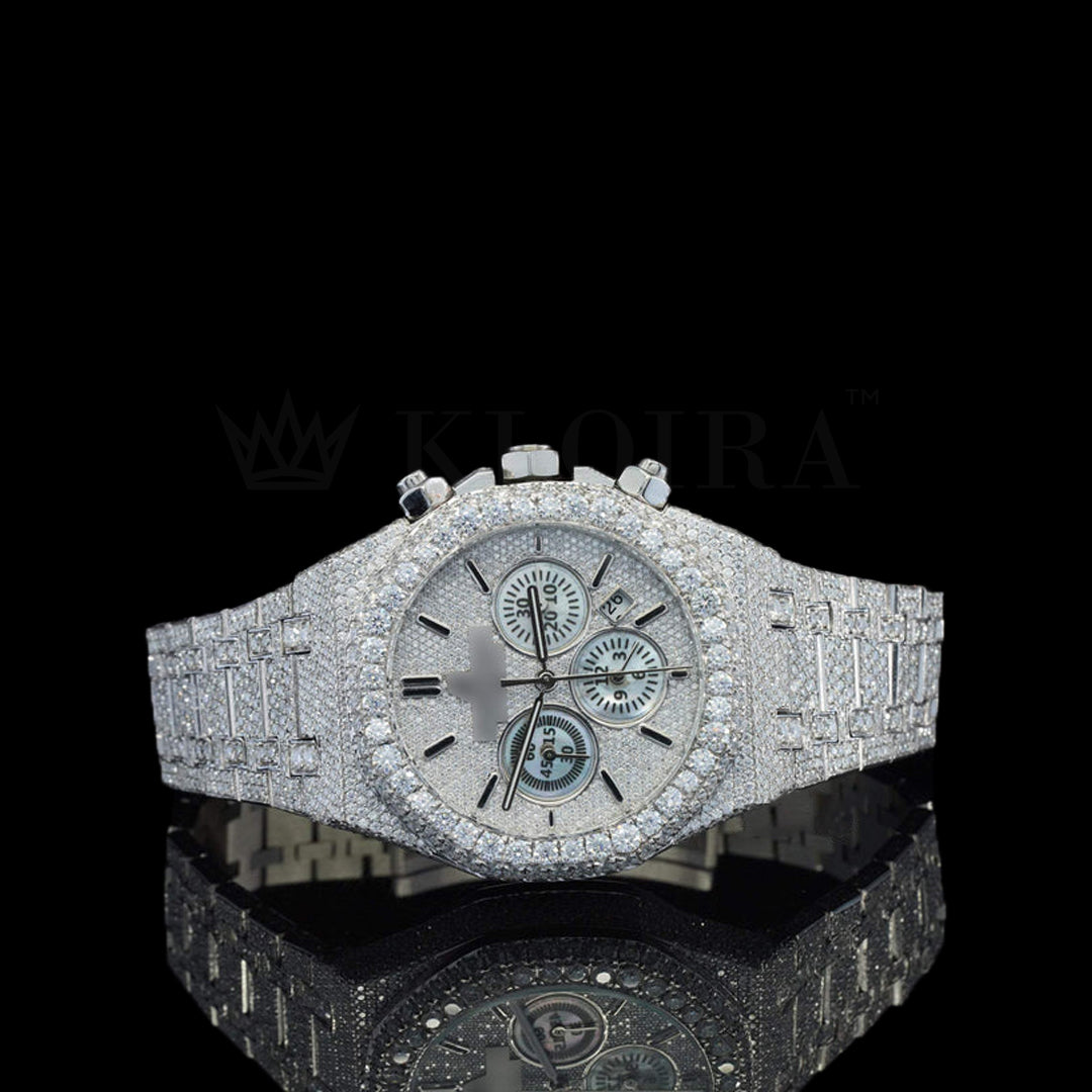 Elegant Silver Diamond Watches Collection Kloira