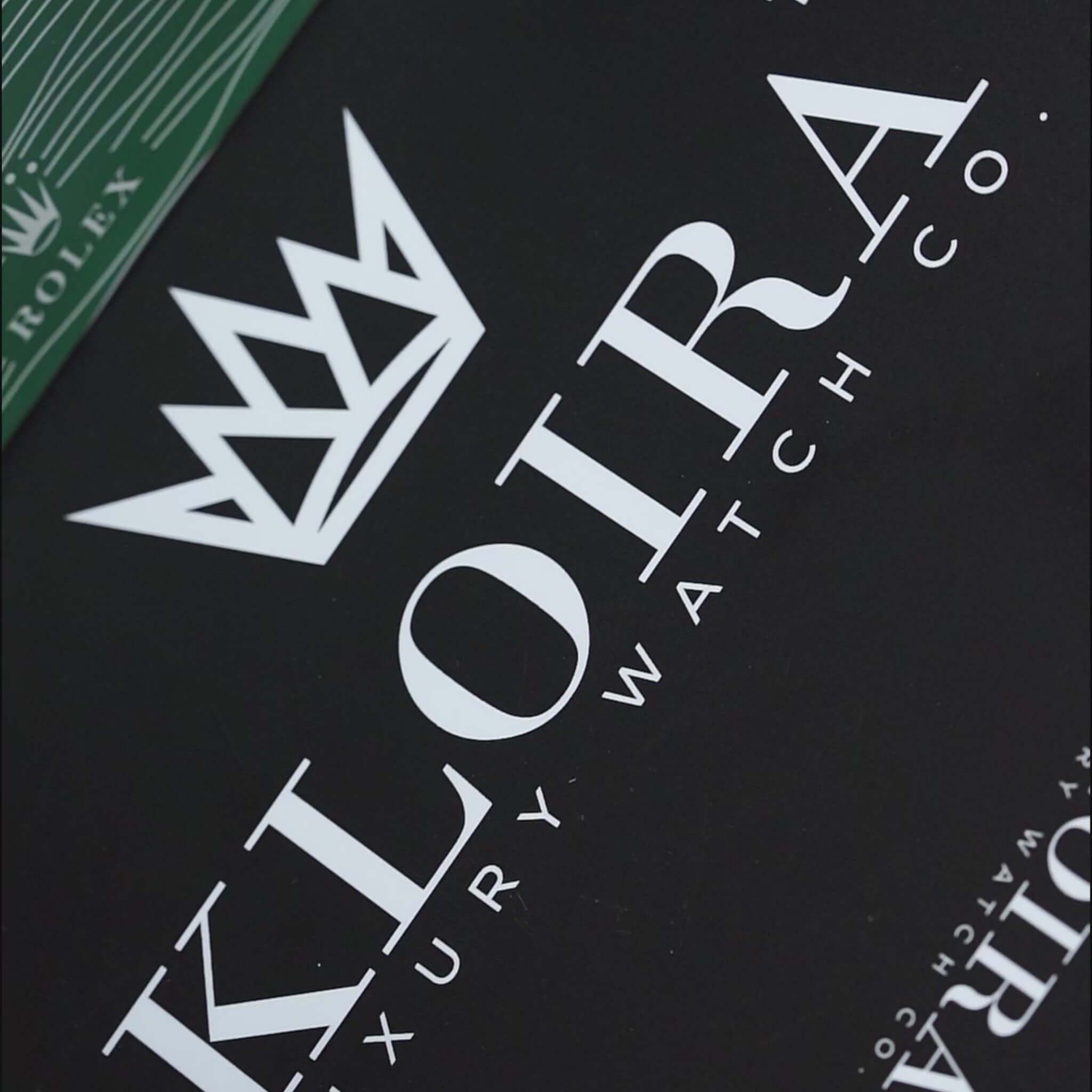 Rolex Moissanite Watch unboxing video showing branded box and packaging