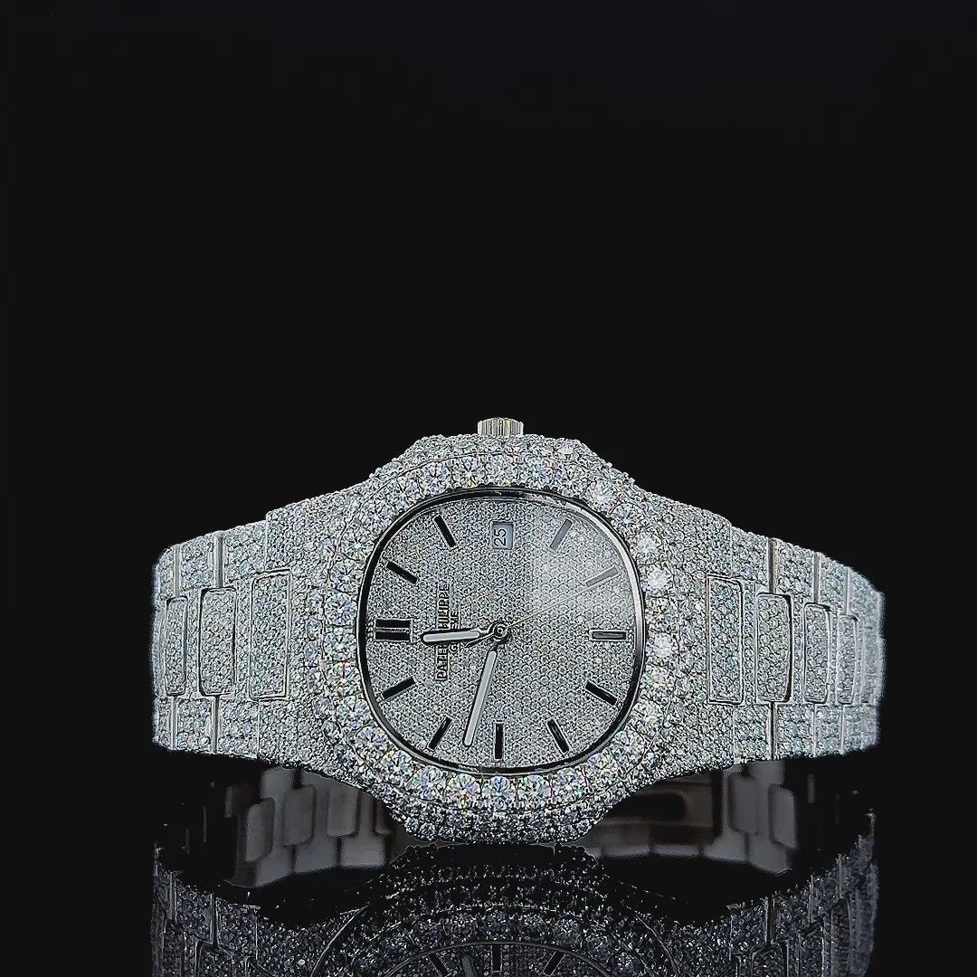 Patek Philippe Moissanite Watch 360 View