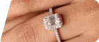 Moissanite Rings