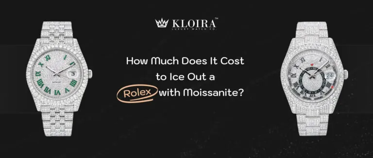 How Much Does It Cost to Ice Out a Rolex with Moissanite?