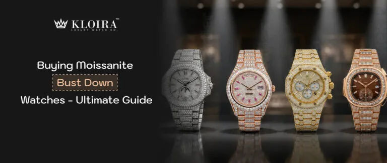 moissanite bust down watches guide multiple iced out diamond watches display banner