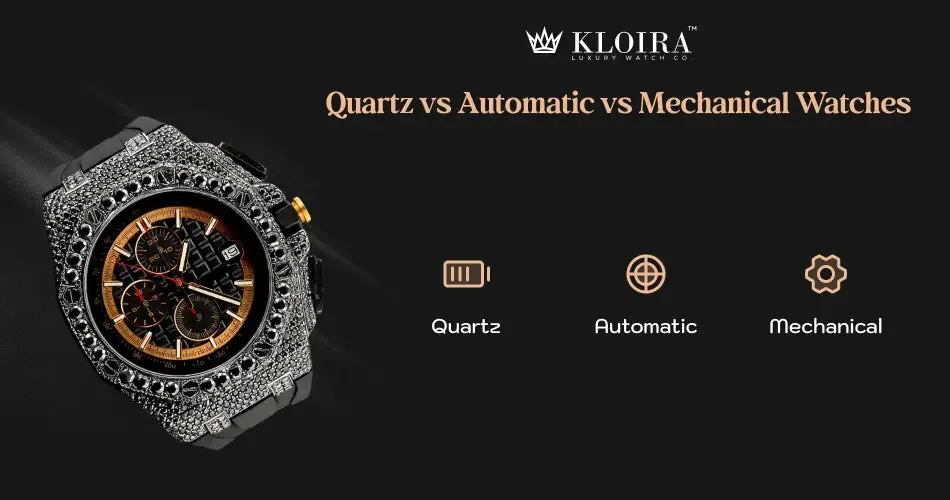 quartz vs automatic vs mechanical watches movement comparison banner