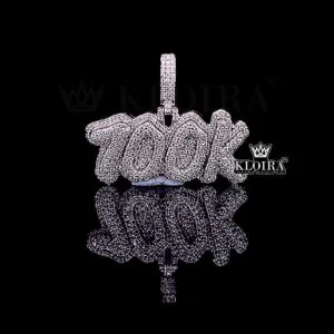 100K Hip Hop Shine Pendant