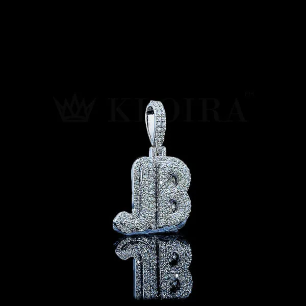 JB Prestige Monogram Pendant - B Fd C E F Fb Cc Ed