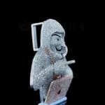 Mysterious Hacker Icon Pendant - 