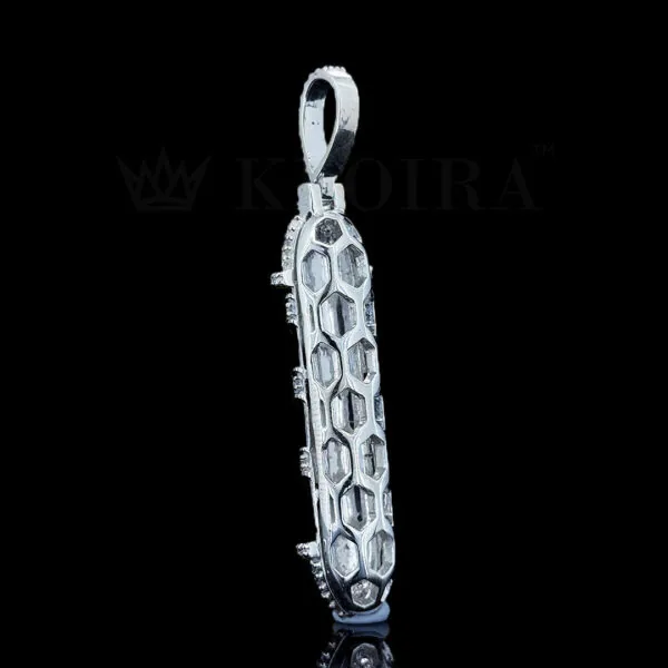 Diamond Spiral Tower Pendant - B Dc D B Bfa Aa A D