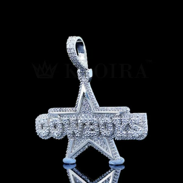 Star Studded Cowboy Pendant - Aba F Ec F E D