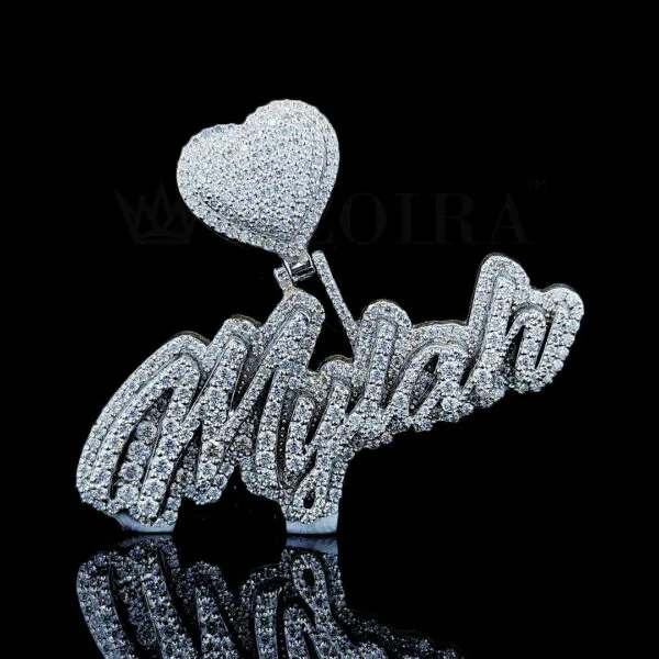 Mylah Heart Signature Pendant - Ea D E Eb Ac D A E