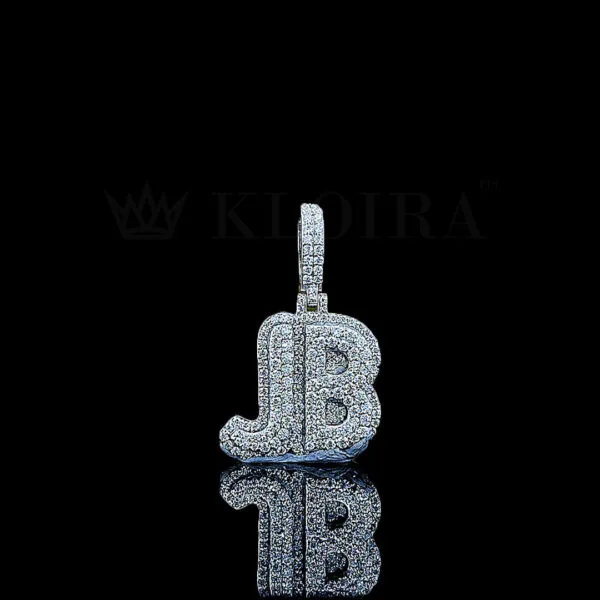 JB Prestige Monogram Pendant - E F E A Ad B A B