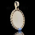 Royal Photo Circle Pendant - Ec D A F B Ed Cd