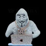 Mysterious Hacker Icon Pendant