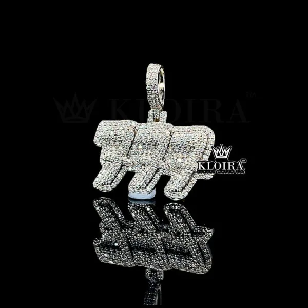 777 Dazzle Pendant Closeup Left