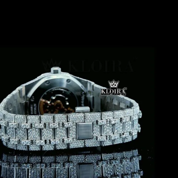 AP Moissanite Watch Caseback View