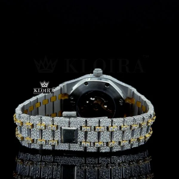 Audemars Piguet Moissanite Watch Caseback View