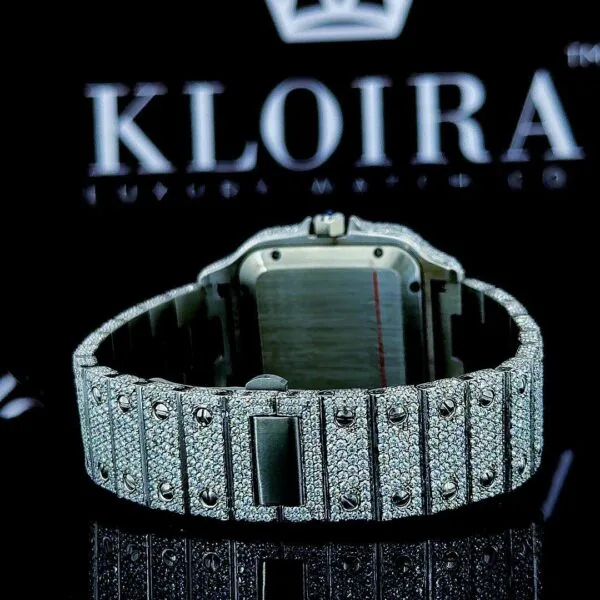 Best Moissanite Cartier Watch Strap View