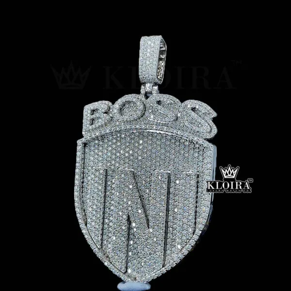 Boss Status Medallion Pendant Closeup