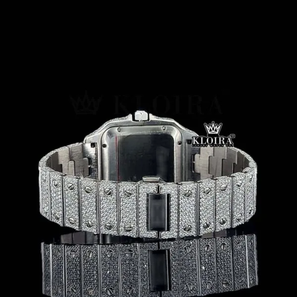 Cartier Moissanite Watch Caseback View