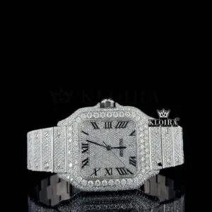 Cartier Moissanite Watch