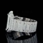 Cartier Moissanite Watch Left Side Bracelet View