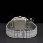 Cartier Watch Moissanite Diamonds Cashback View