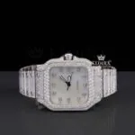 Cartier Watch Moissanite Diamonds
